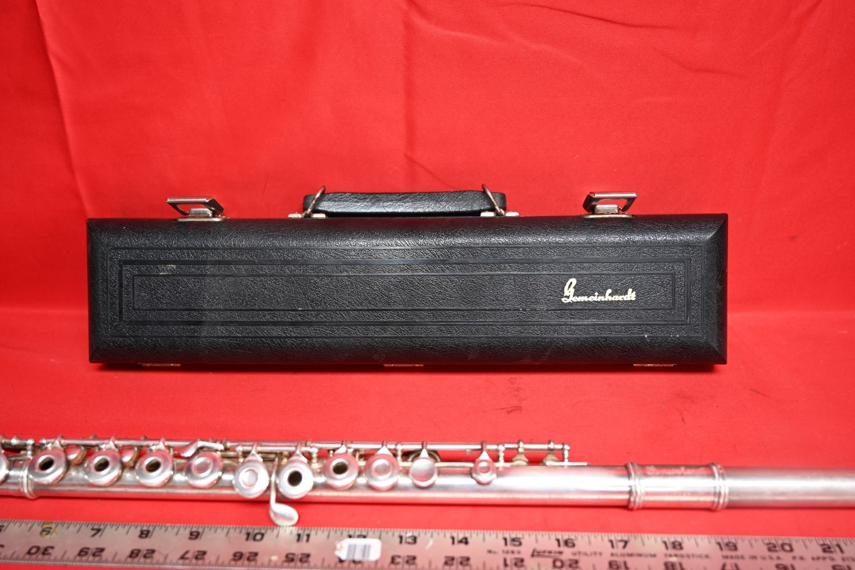 Vintage Gemeinhardt M3 Flute Open Hole Solid Sterling Silver Good | Buya