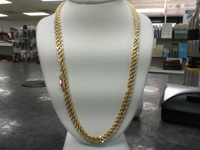 30" 3mm Gold Rope Chain 14K Yellow Gold 15.5g Preowned