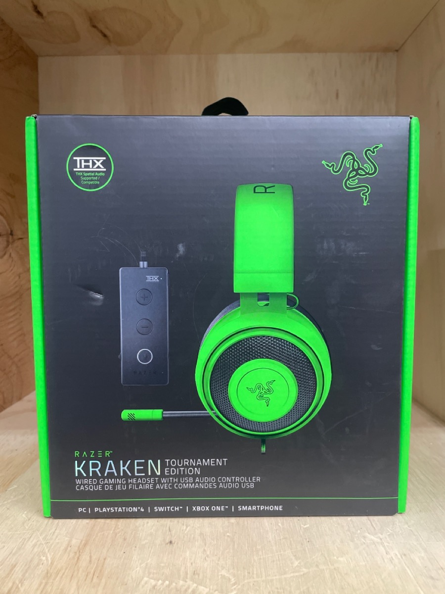 Razer Kraken Tournament Edition Wired Gaming Headset Green Brand New Buya