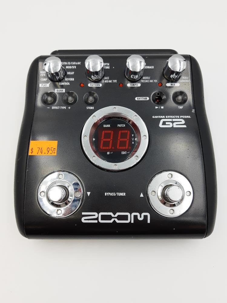 ZOOM GUITAR EFFECTS PEDAL G2 Good Buya