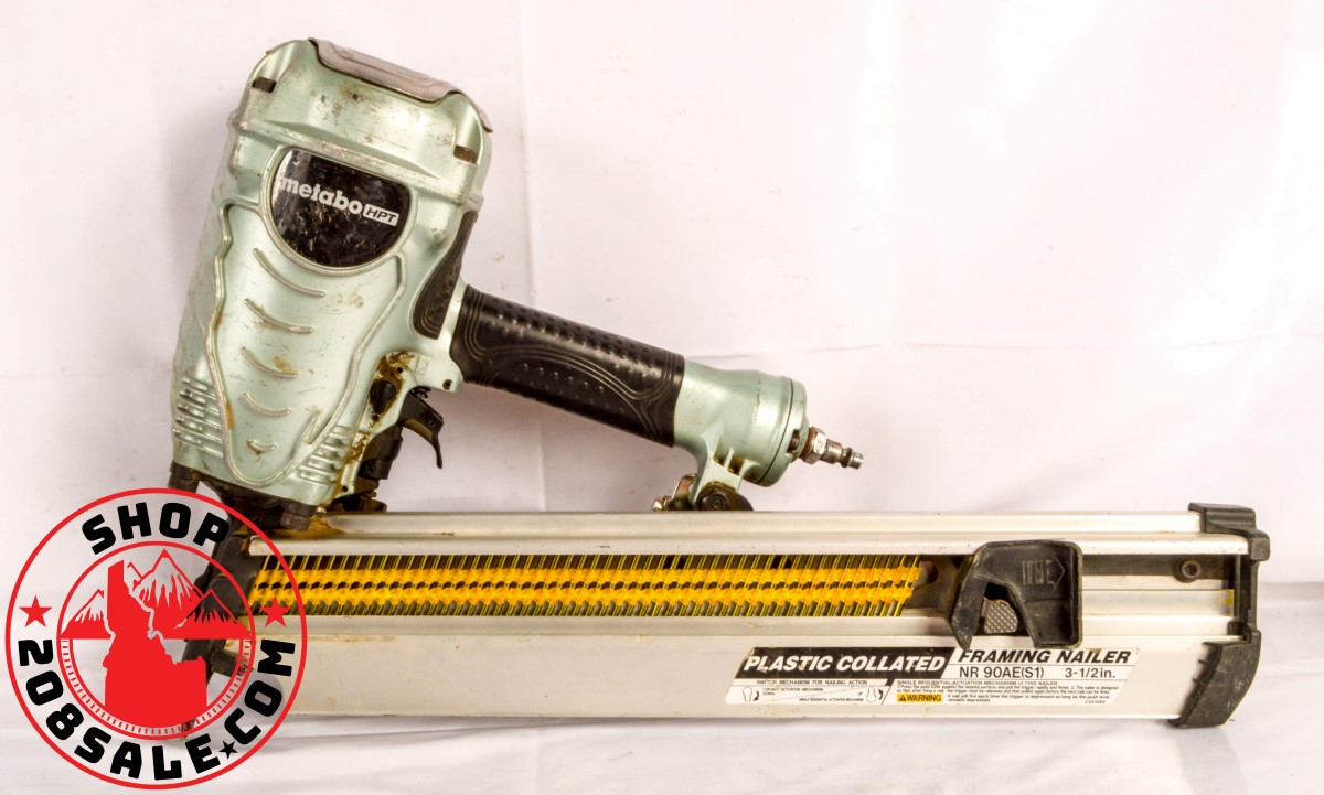 METABO HPT NR 90AE (S1) 3 1/2" FRAMING STRIP NAILER 21 DEGREE PLASTIC