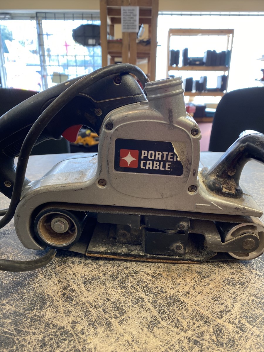 PORTER CABLE BELT SANDER 352VS Very Good Buya