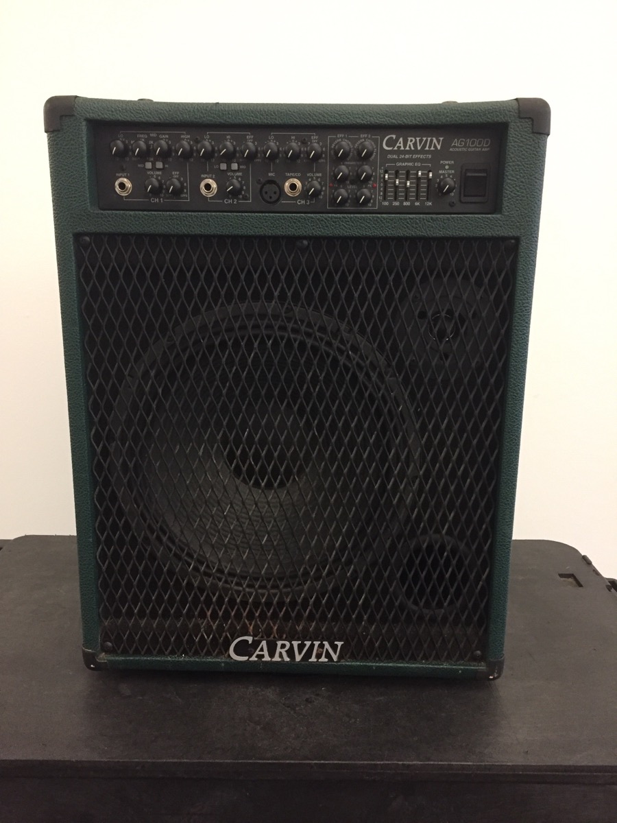 CARVIN AG100D ACOUSTIC GUITAR AMP (100 WATTS) Acceptable Buya