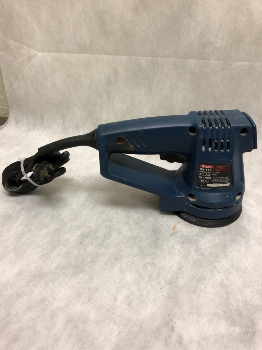 RYOBI TOOLS RS115 ORBITAL SANDER For parts or not working Mr. Pawn
