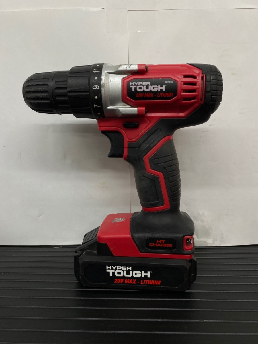 HYPER TOUGH CORDLESS DRILL 20VOLT Acceptable Buya