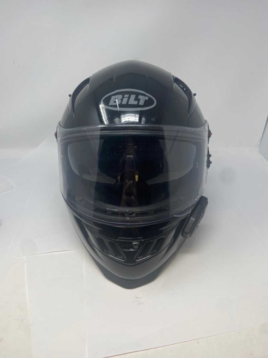 BILT MOTORCYCLE HELMET TECHNO 2.0 BLUETOOTH BLACK SIZE S (me-hr