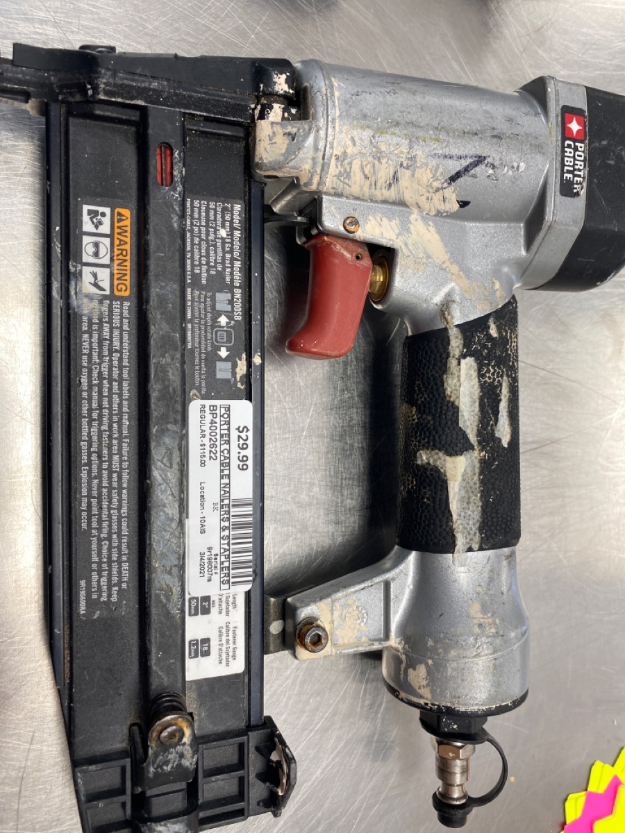 PORTER CABLE BN200SB Very Good | Bayou Pawn & Jewelry | Louisana
