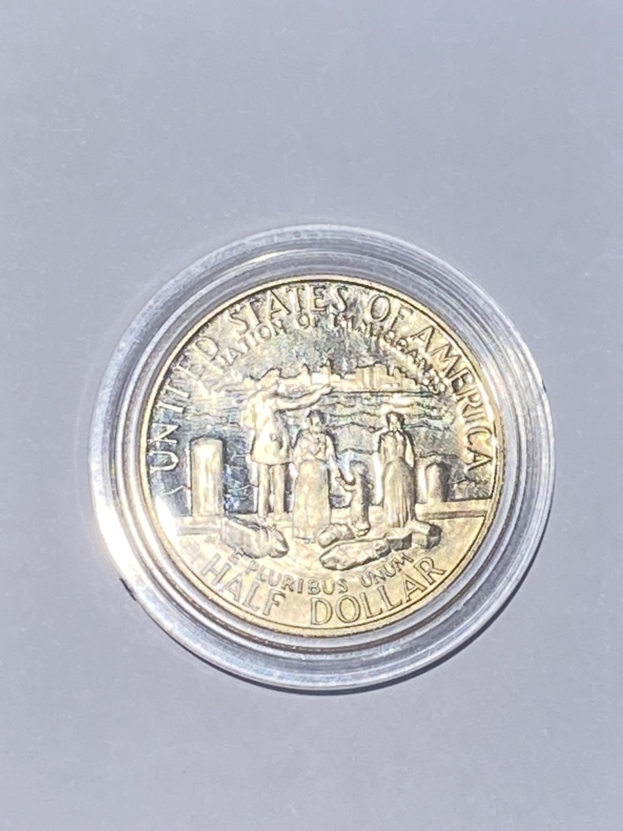 ellis island comerative coin liberty 1986 half dollar