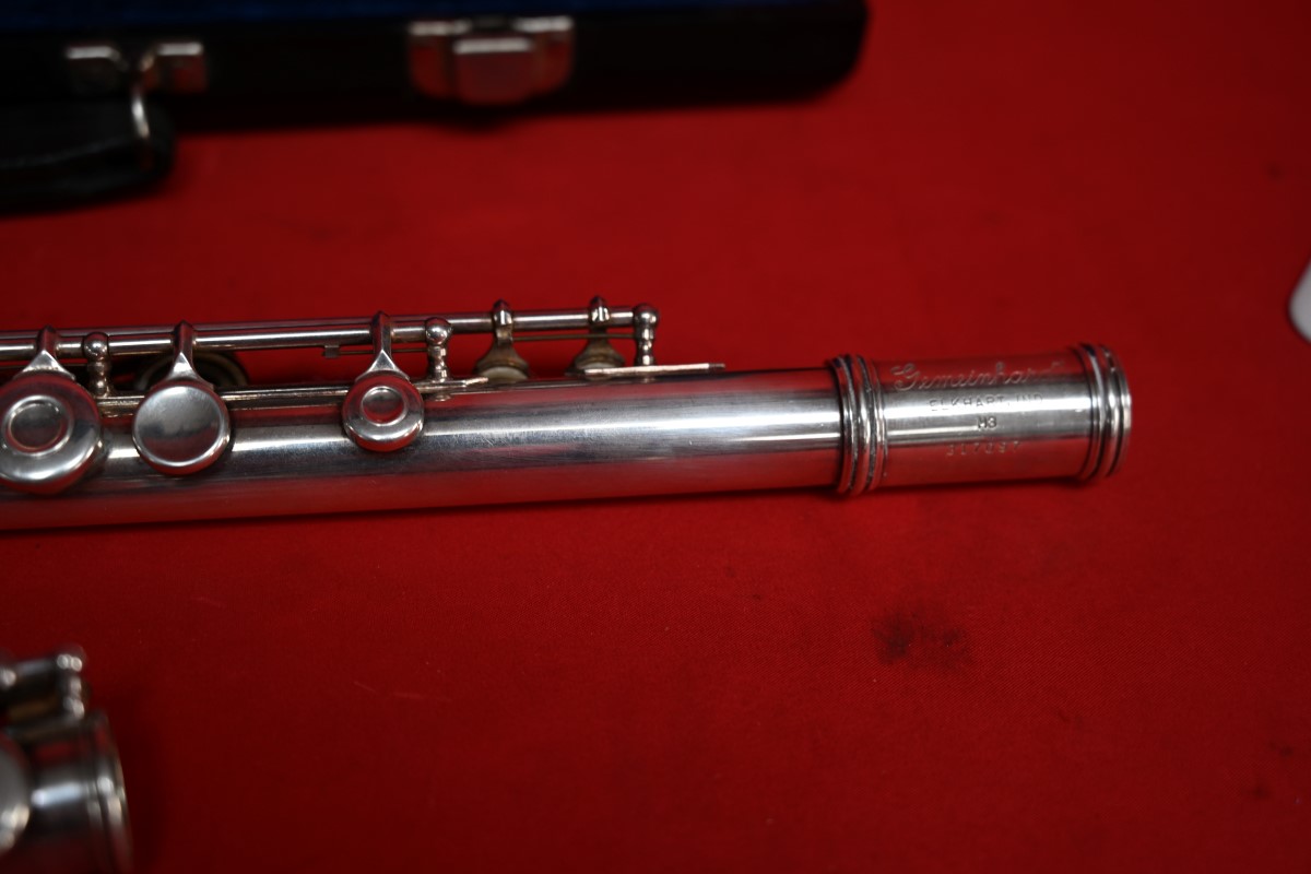 Vintage Gemeinhardt M3 Flute Open Hole Solid Sterling Silver Good | Buya