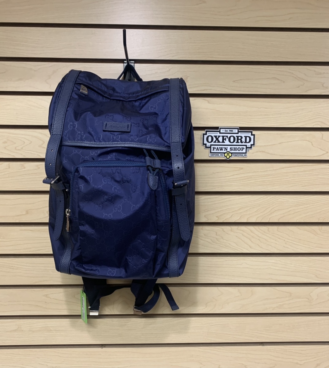 nylon guccissima light backpack