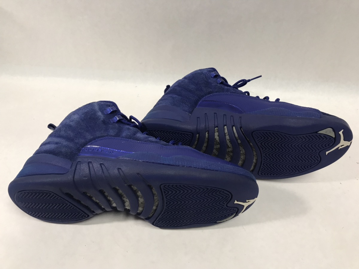 Nike Air Jordan Retro 12 Deep Royal Blue Jumpman Size 9 5 Good Heartland Pawnbrokers Kansas