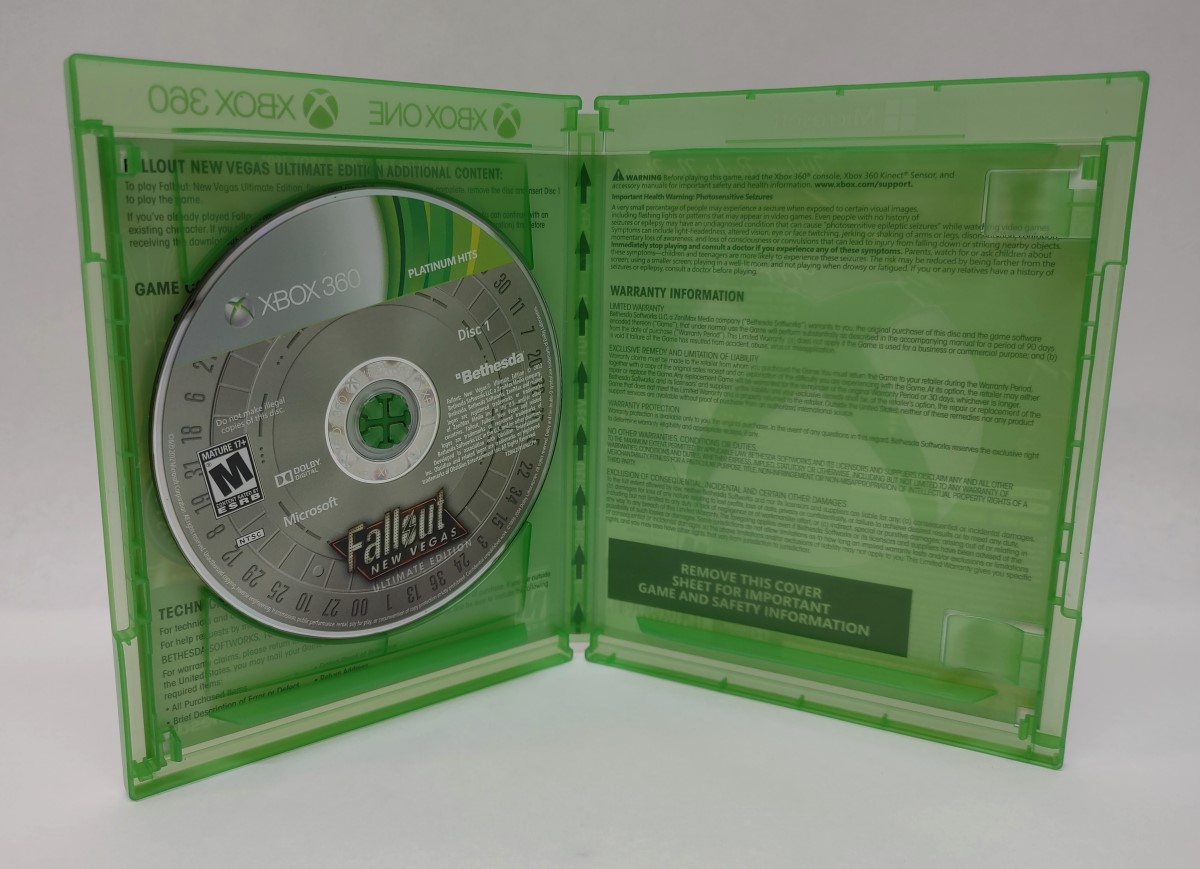 Fallout New Vegas Ultimate Edition For Xbox One Xbox 360 Xbox Series Systems Very Good Heartland Pawnbrokers Kansas