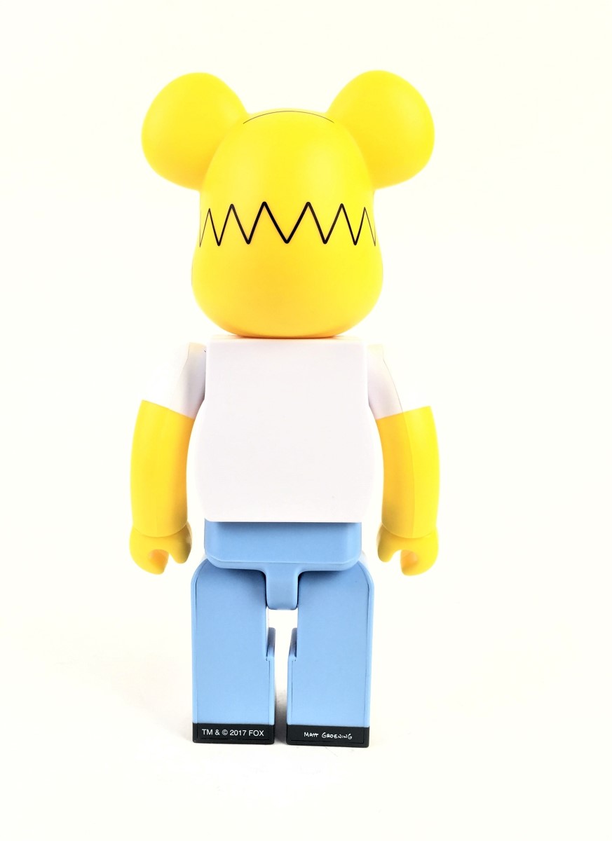 bearbrick homer simpson 400