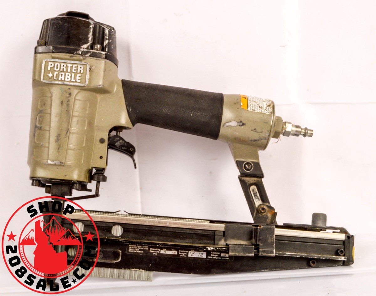 PorterCable FN250A 16Guage 2 1/2" Pneumatic Straight Finish Nailer Good Idaho Pawn & Gold