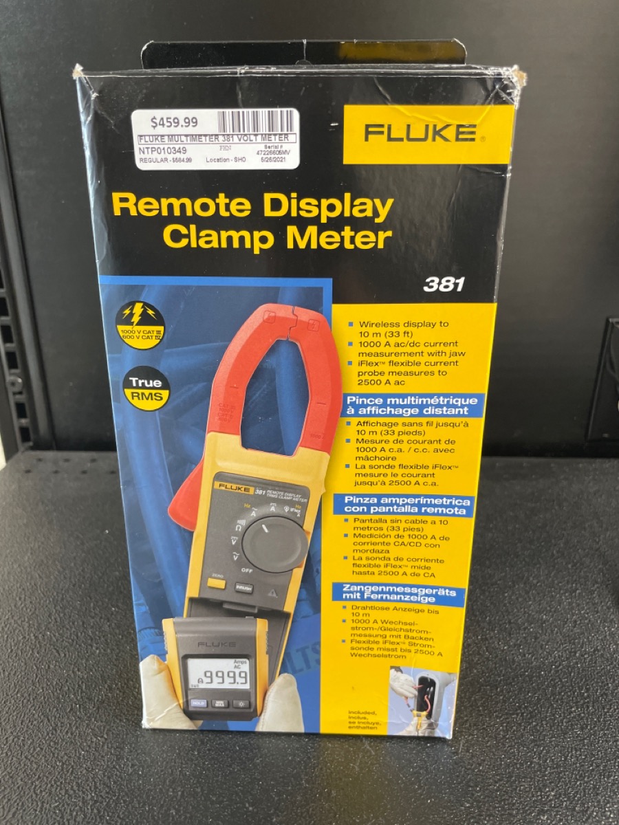FLUKE 381 VOLT METER Like New Naranja Pawn Inc Homestead FL