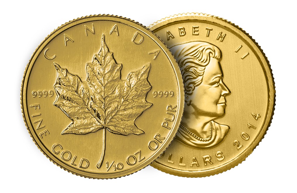 Price Guide ROYAL CANADIAN MINT 1/10TH OZ GOLD MAPLE LEAF COIN Buya
