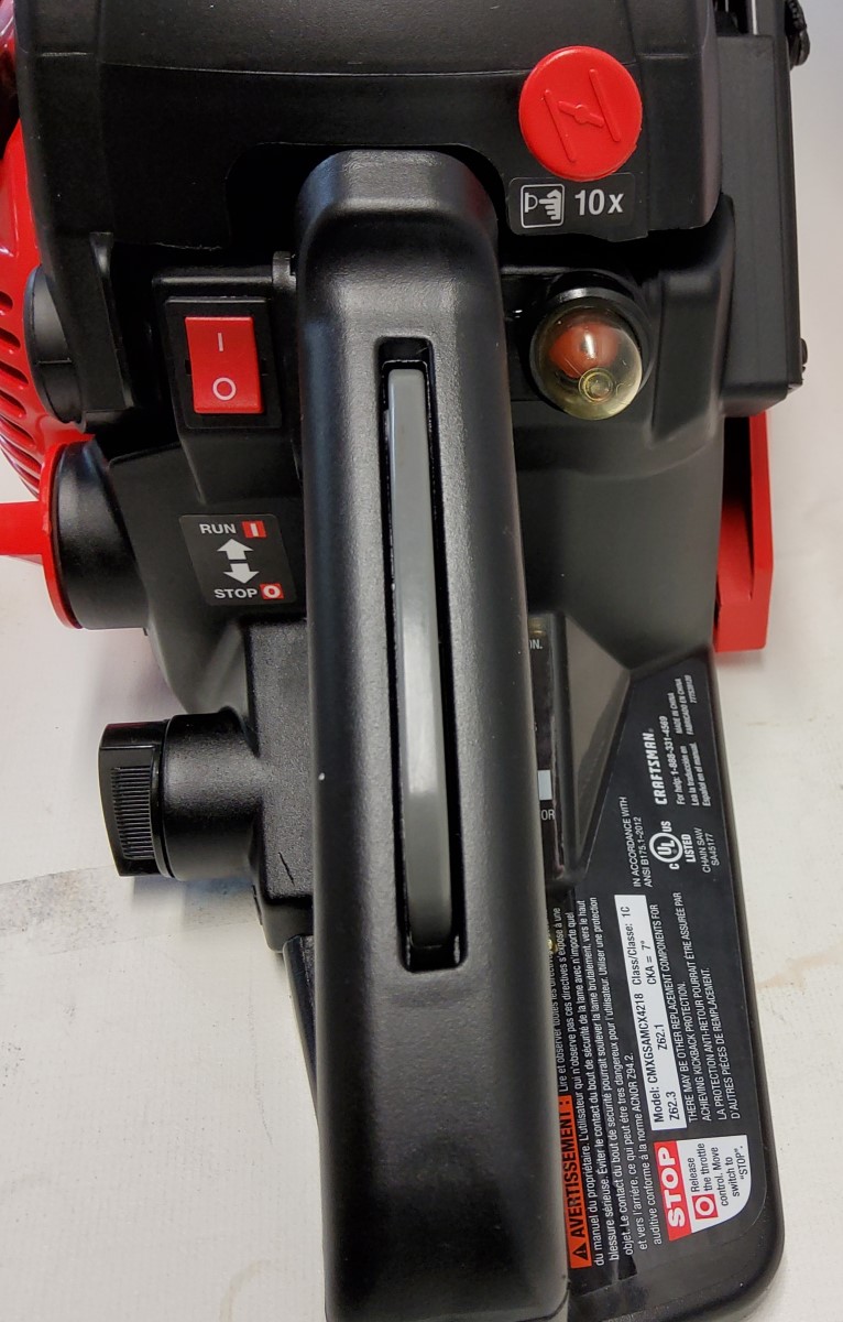 CRAFTSMAN 41CY4218793 S180 18in 42cc 2Cycle Gas Chainsaw Good Buya