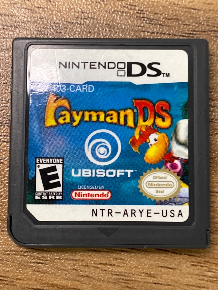 NINTENDO DS: RAYMAN DS (2005) Very Good | Top Dog Pawn | Augusta | GA