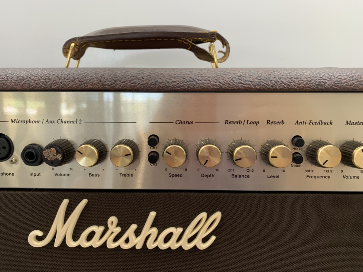 Marshall AS50R 2Channel 50Watt 2x8" Acoustic Guitar Combo Amp