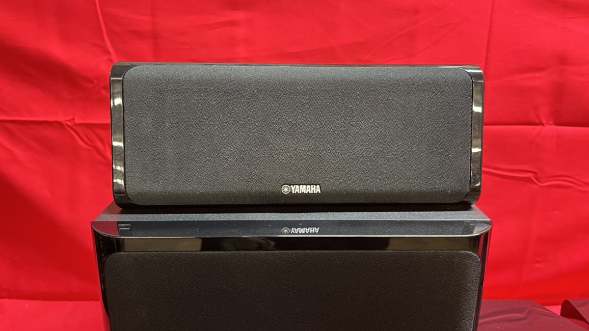 Yamaha Home Theater Surround Sound Speakers NS-C40 & NS-B40 & Subwoofer ...
