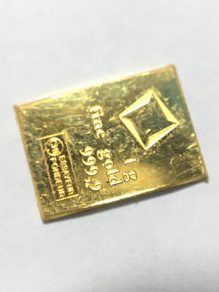 Apmex 1 Gram Fine Gold .999 Bar Very Good Buya