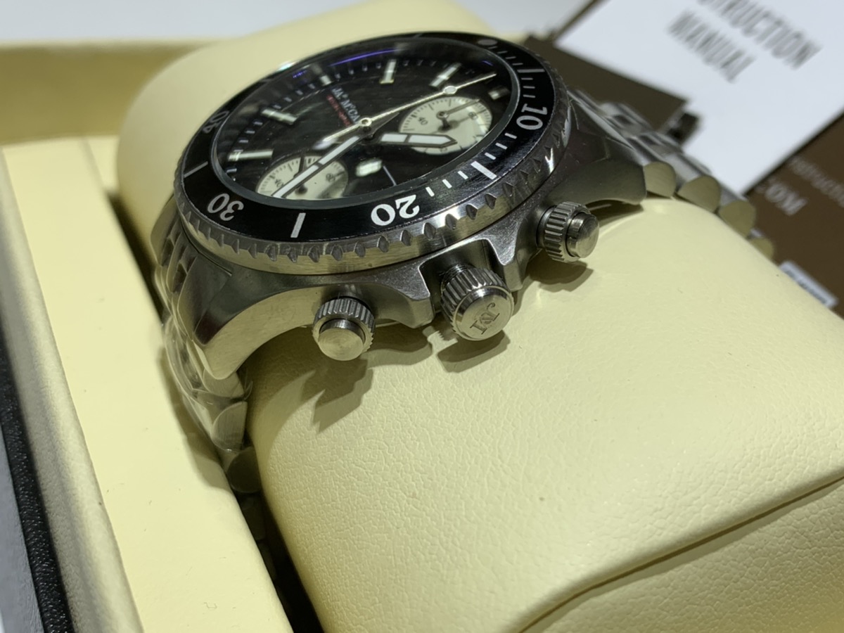 JA McCabe Baja watch 103811 Gravel Black Brand New Carson Jewelry