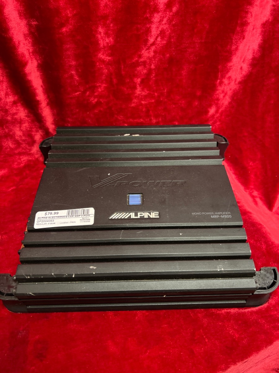 ALPINE ELECTRONICS VPOWER MRPM500 Very Good HFO