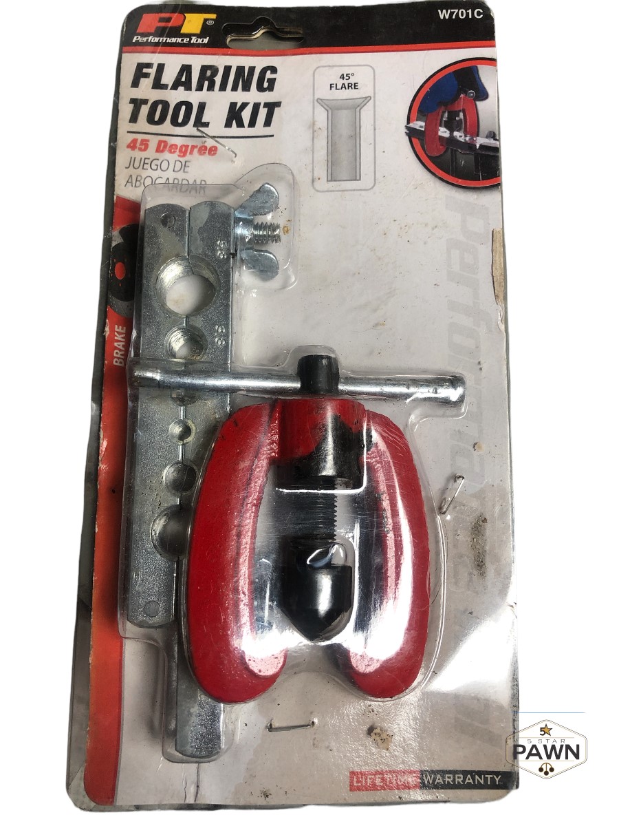 2pc Flaring Tool Kit! For Flaring Tubing Sizes 3/16, 1/4, 5/16, 3/8, 1/