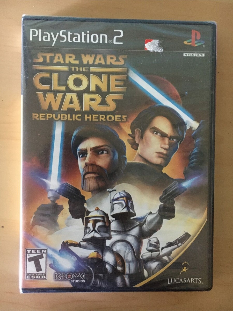 SONY STAR WARS THE CLONE WARS REPUBLIC HEROES PS2 | Buya