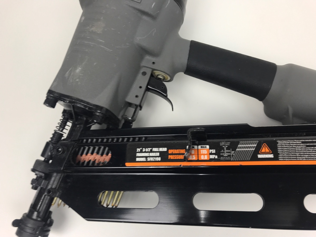 NUMAX SFR2190 FRAMING NAIL GUN Very Good Buya