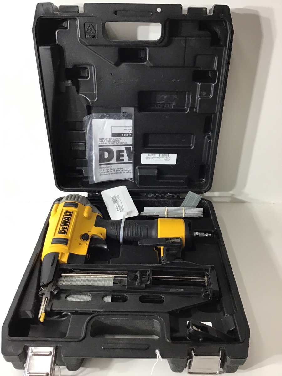 DEWALT DWFP71917 W/MANUEL IN BLK HARDCASE Very Good Pawn 1 Spokane WA