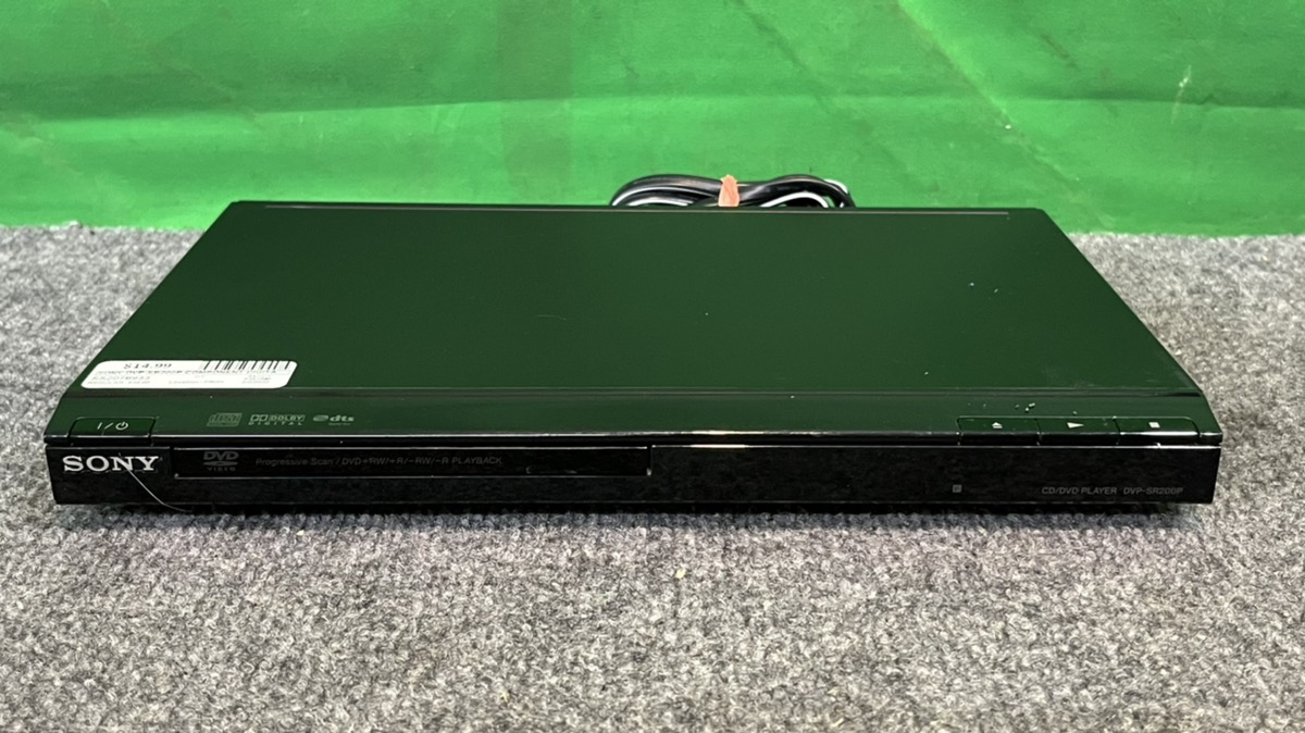 Sony DVPSR200P Component Digital Video CD/DVD Player Good Sooner