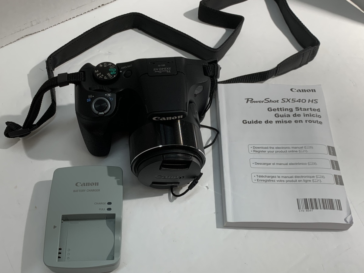 College vinger Bourgondië Canon PowerShot SX540 HS 20.3MP Digital Camera 50x Zoom WIFI Like New |  Carson Jewelry & Loan | Carson City | NV