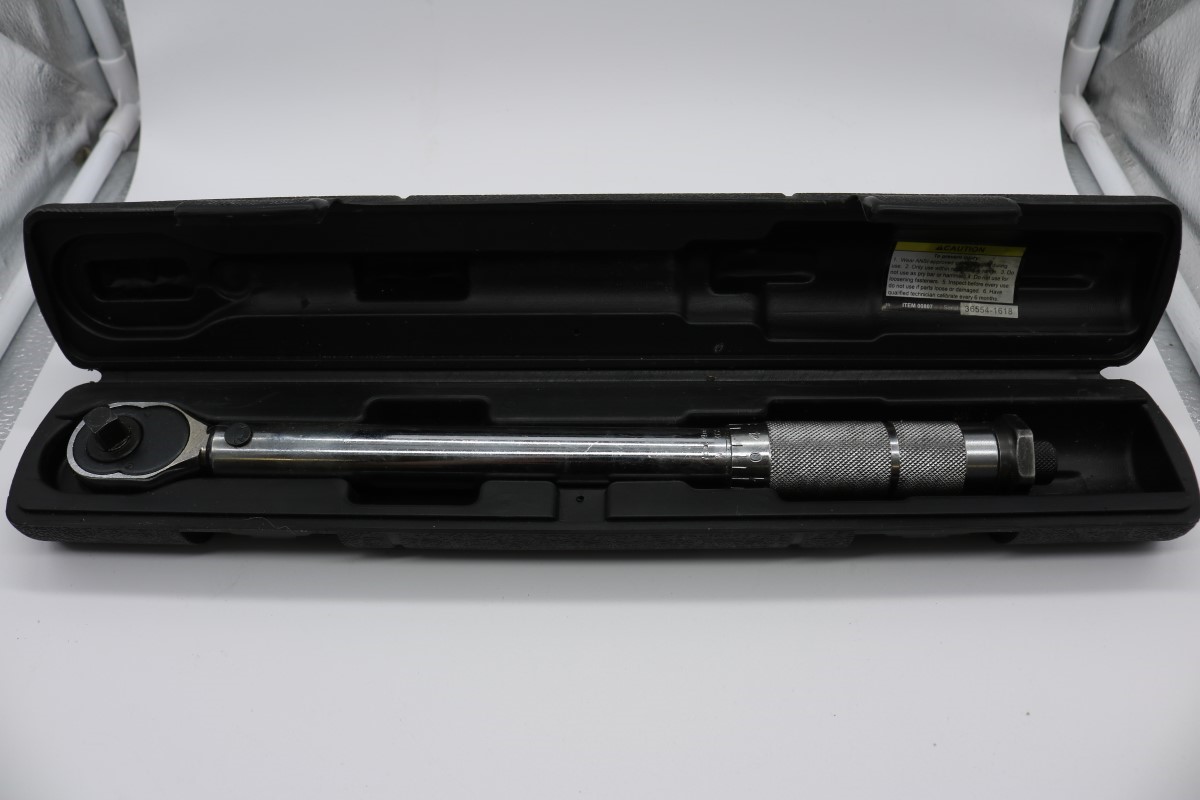 PITTSBURGH TOOLS CLICK TYPE TORQUE WRENCH Very Good Buya