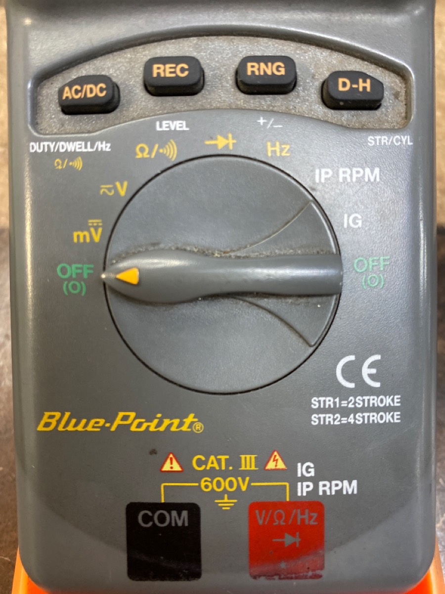 Blue Point Multimeter EEDM512B Acceptable Buya
