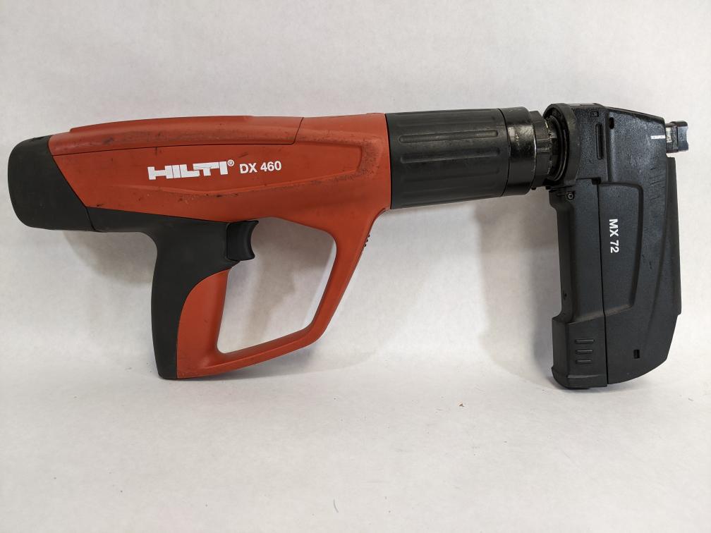 Hilti DX 460 MX 72 Powder Actuated Nail Gun Kit Very Good Buya
