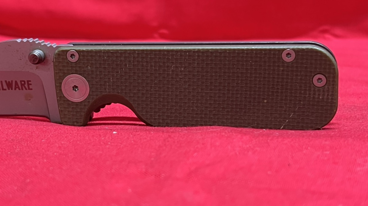 Civilware BFS Striker 154CM Steel Blade Black Pocket Folding Knife G10