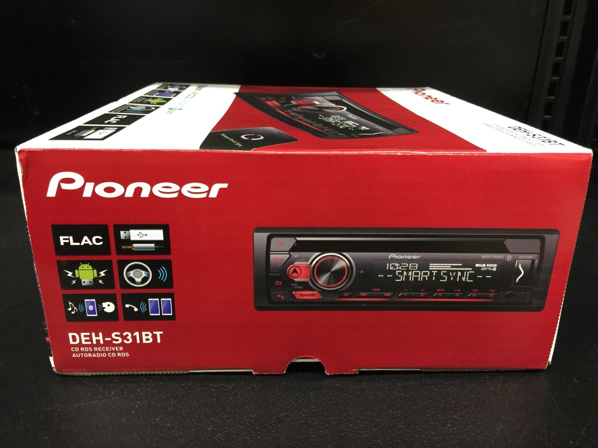 PIONEER DEH-S31BT CD RDS RECEIVER/AUTORADIO CD RDS BLUETOOTH SYSTEM ...