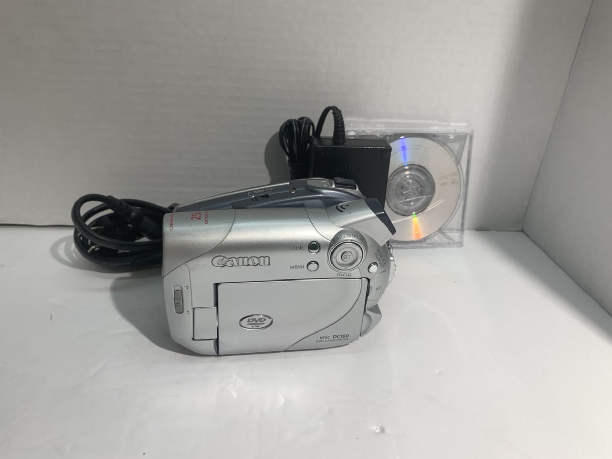 canon ntsc dc100 dvd camcorder