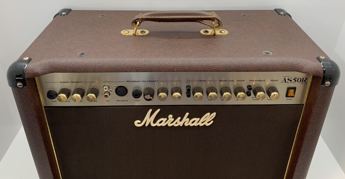 Marshall AS50R 2Channel 50Watt 2x8" Acoustic Guitar Combo Amp