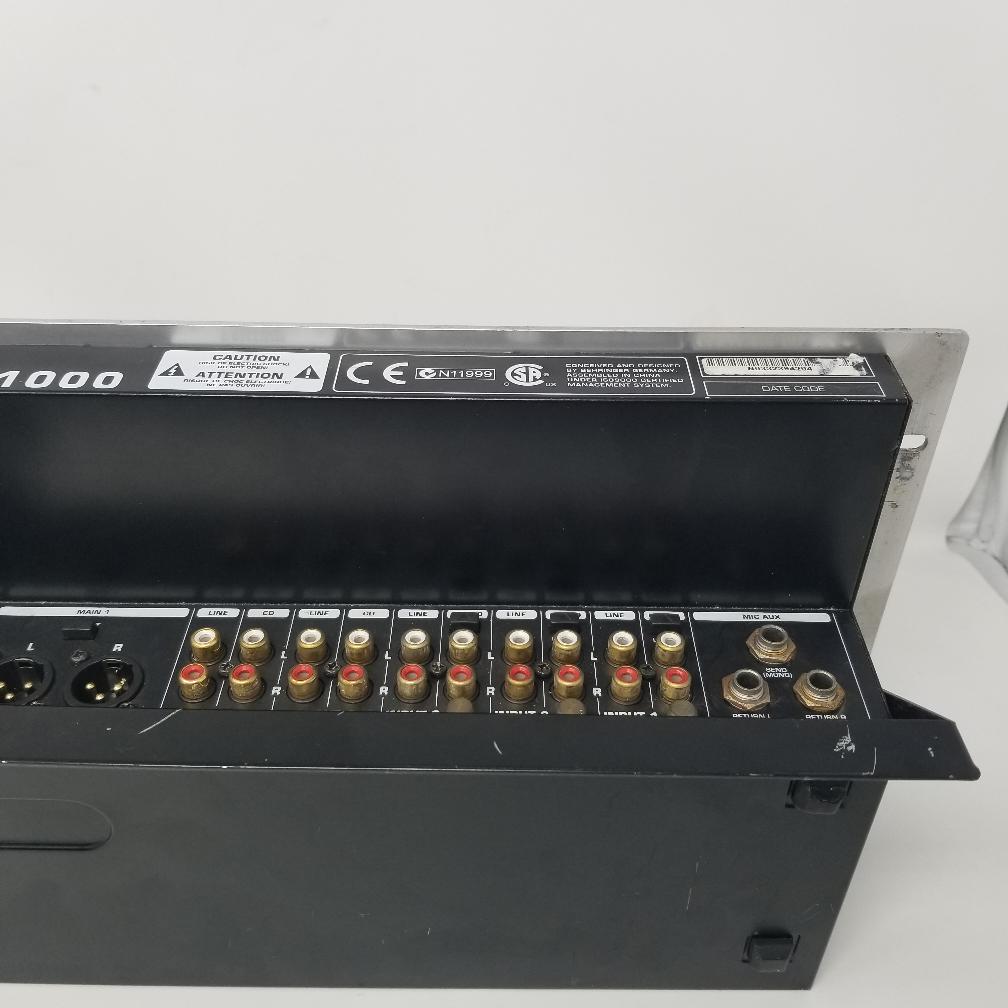 Behringer Pro Mixer VMX1000 5Channel RackMount DJ Mixer Very Good Buya