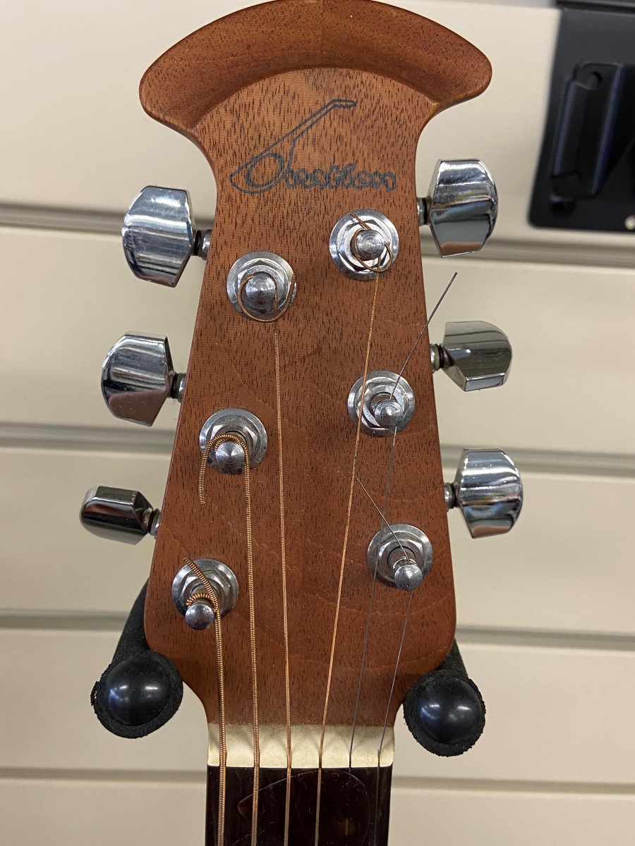 OVATION S771 BALLADEER SPECIAL ACOUSTIC/ELECTRIC GUITAR W/HARD CASE 6