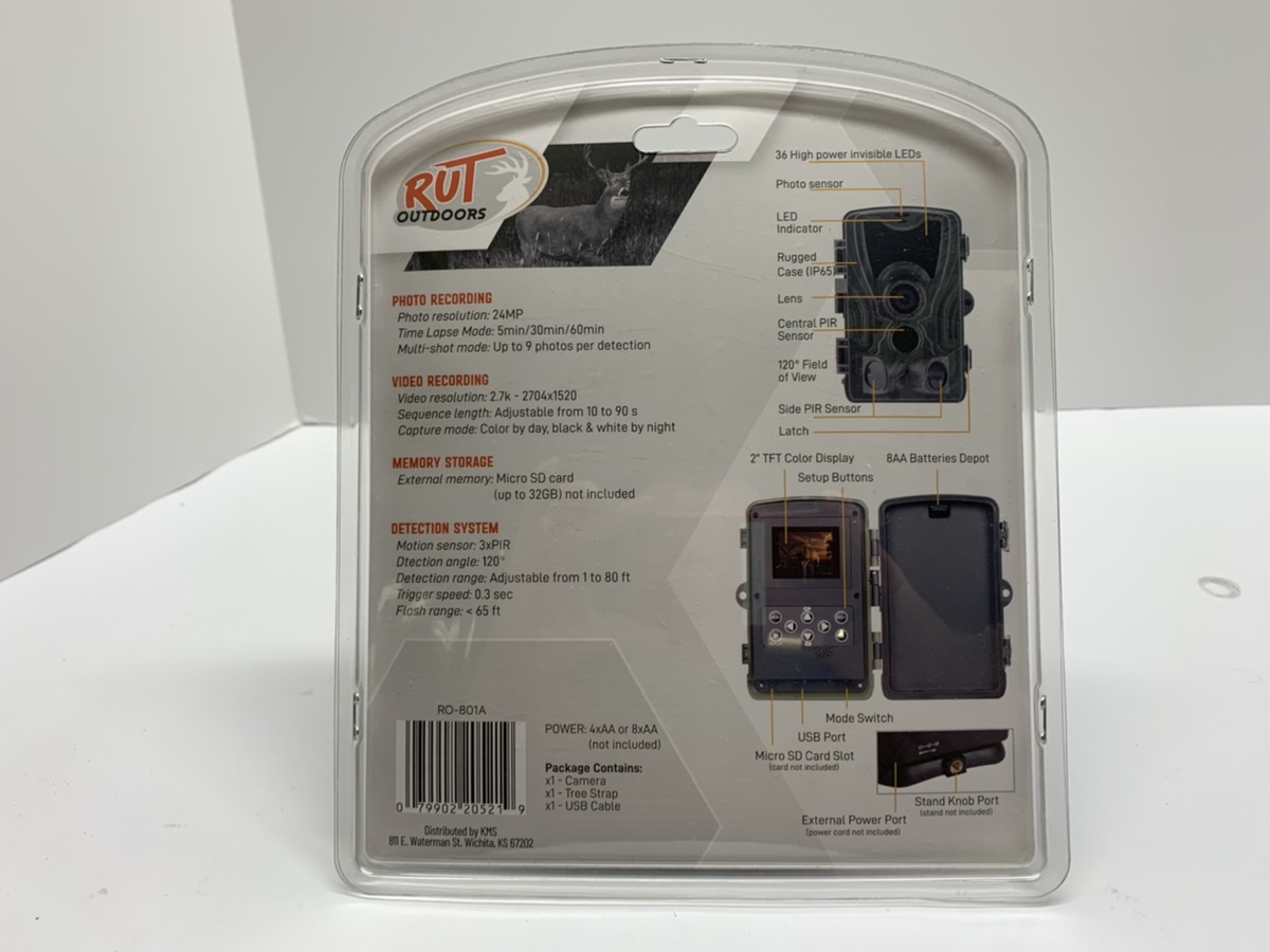 rut outdoors trail camera