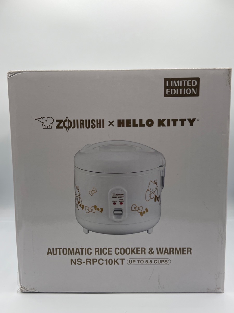 Zojirushi Hello Kitty NSRPC10KTWA Automatic Rice Cooker & Warmer 5.5