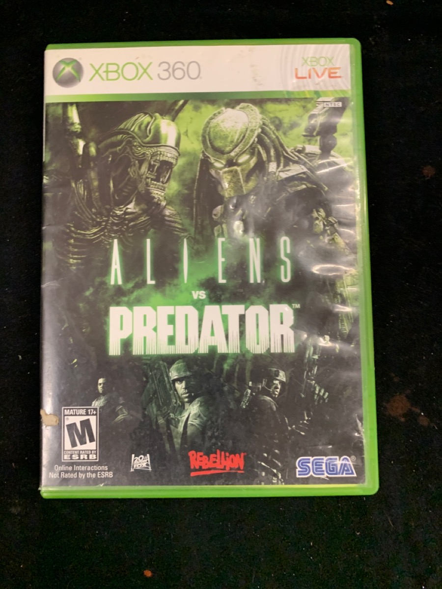 Microsoft Aliens Vs Predator Very Good 