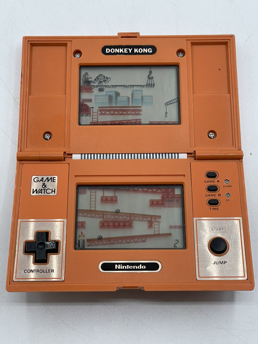 LCD DONKEY KONG Game Watch DK-52 Handheld Nintendo 1982 vintage video ...