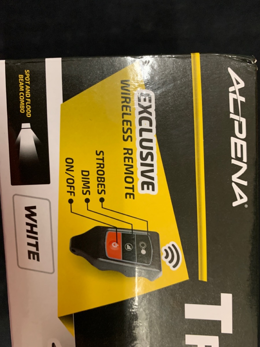 ALPENA TERRABAR 9 LED LIGHT WITH REMOTE Like New Buya