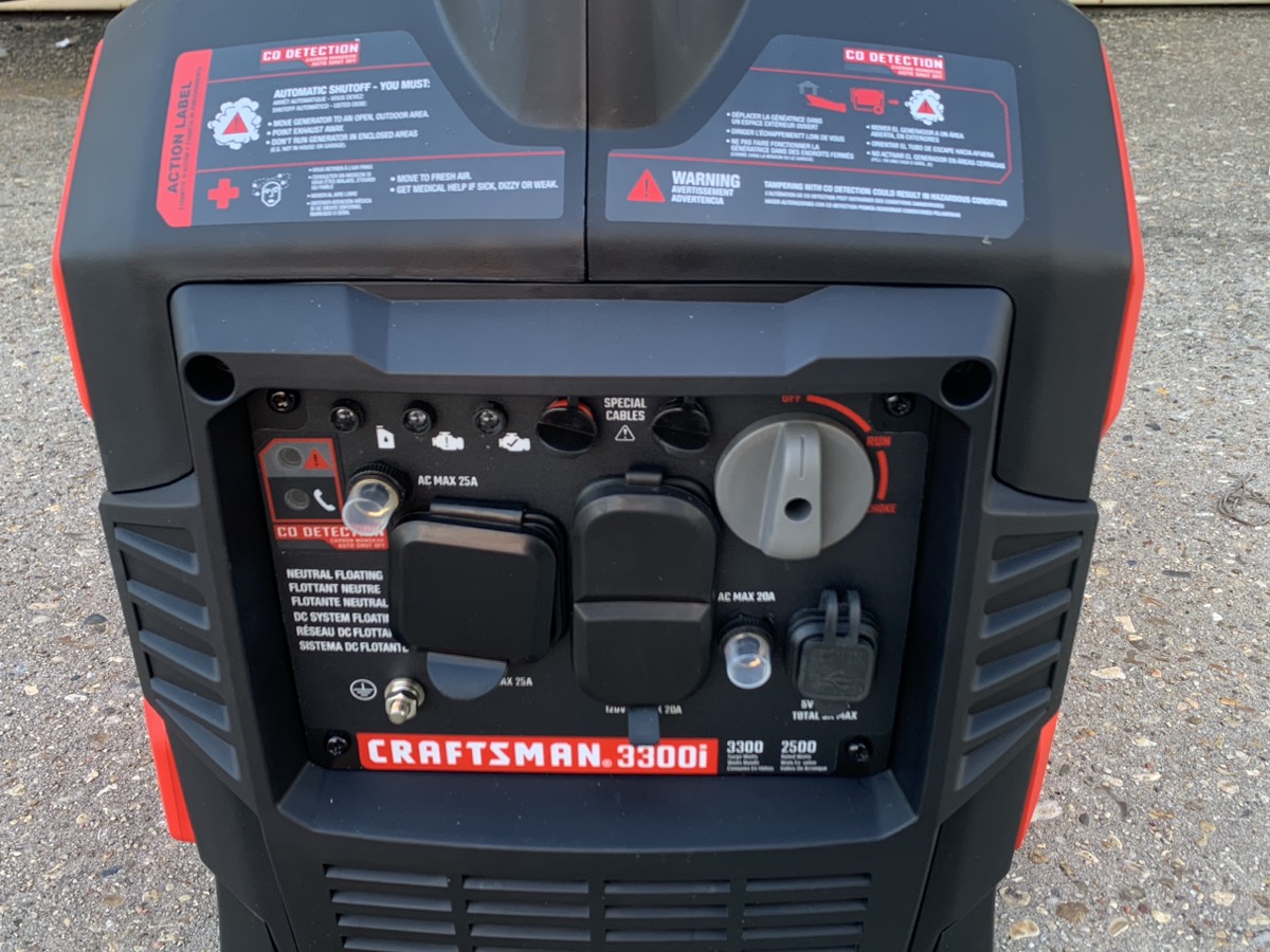 CRAFTSMAN 3300I PORTABLE GENERATOR 3300 WATT (ALENKB) Very Good Buya