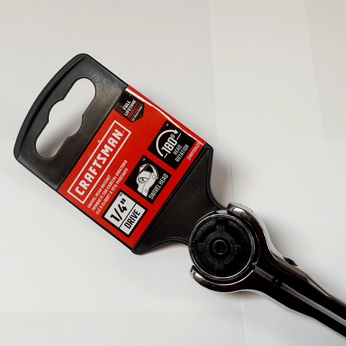 Craftsman 1/4" Swivel Head Ratchet CMMT99421 Brand New Buya