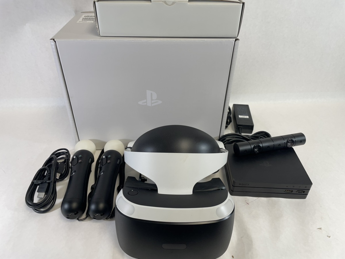 Sony PlayStation VR PS4 2nd Gen Virtual Reality Headset Bundle CUHZVR2